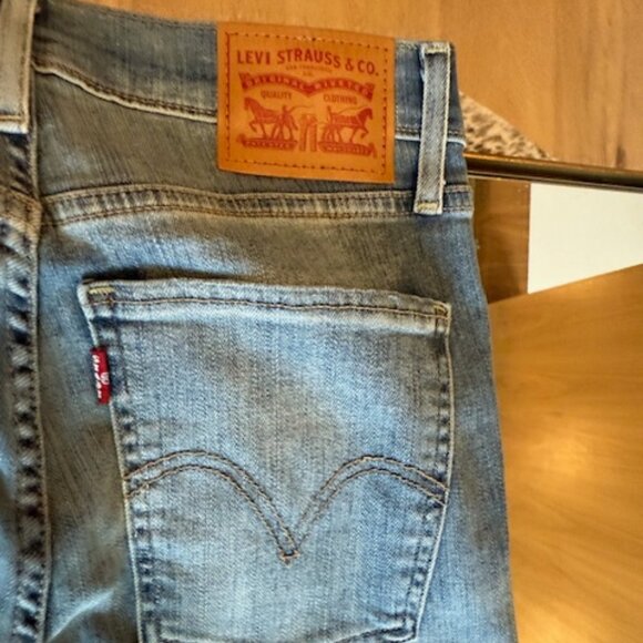 NWT Levi's x Candiani Denim Mile High Super Skinny Jeans - Women's 27 x 30 - Picture 4 of 7